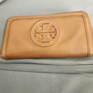 Tory Burch Tan Leather Wallet